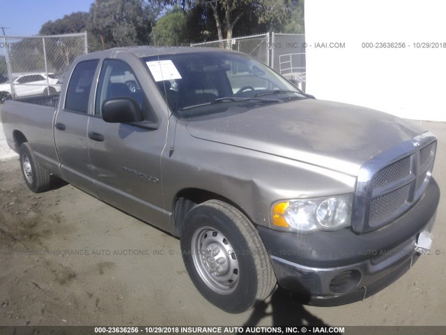 3D7KA28D04G271088 - 2004 DODGE RAM 2500 ST/SLT BEIGE photo 1