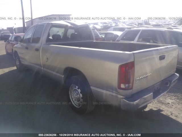 3D7KA28D04G271088 - 2004 DODGE RAM 2500 ST/SLT BEIGE photo 3