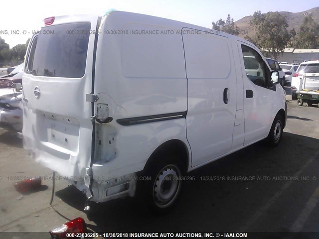 3N6CM0KN4FK705134 - 2015 NISSAN NV200 2.5S/2.5SV WHITE photo 4