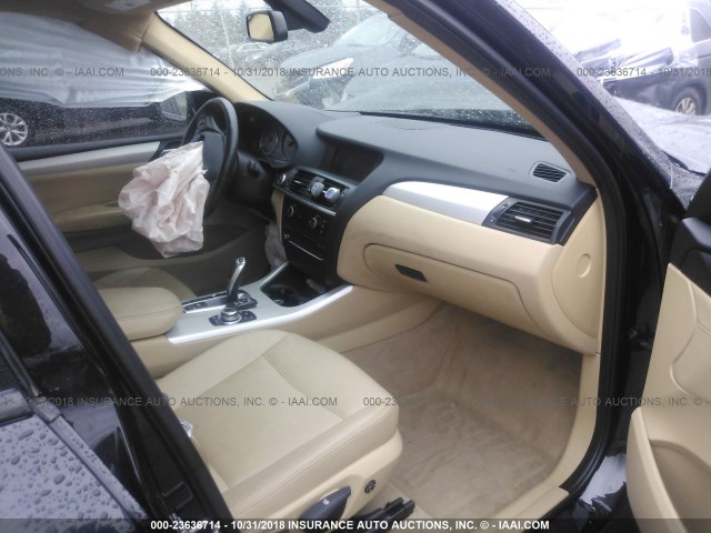 5UXWX7C59BLL15157 - 2011 BMW X3 XDRIVE35I Siyah fotoğraf 5