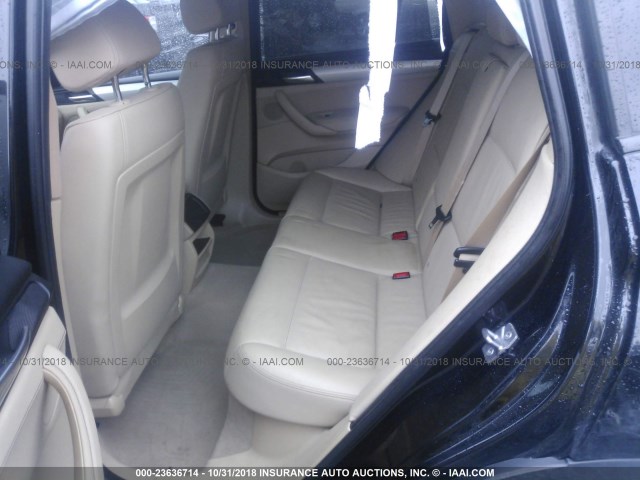 5UXWX7C59BLL15157 - 2011 BMW X3 XDRIVE35I Siyah fotoğraf 8