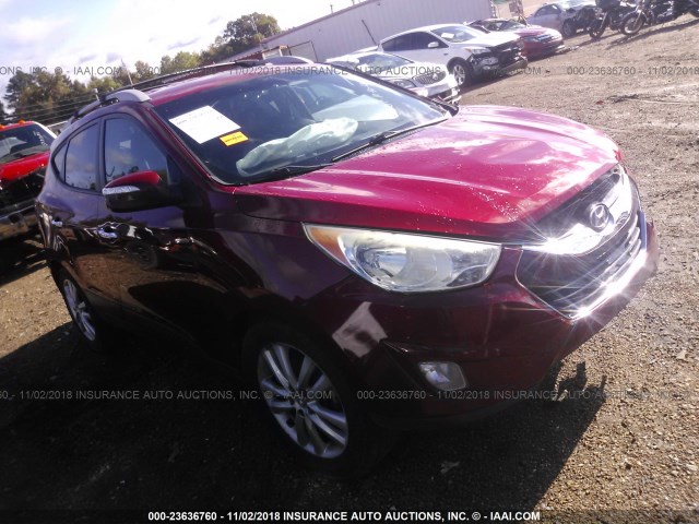 KM8JU3AC5DU585476 - 2013 HYUNDAI TUCSON GLS/LIMITED 红色 照片 1