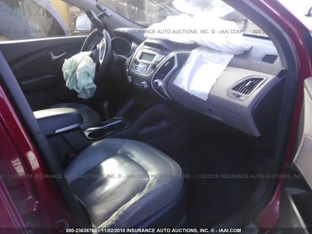 KM8JU3AC5DU585476 - 2013 HYUNDAI TUCSON GLS/LIMITED 红色 照片 5