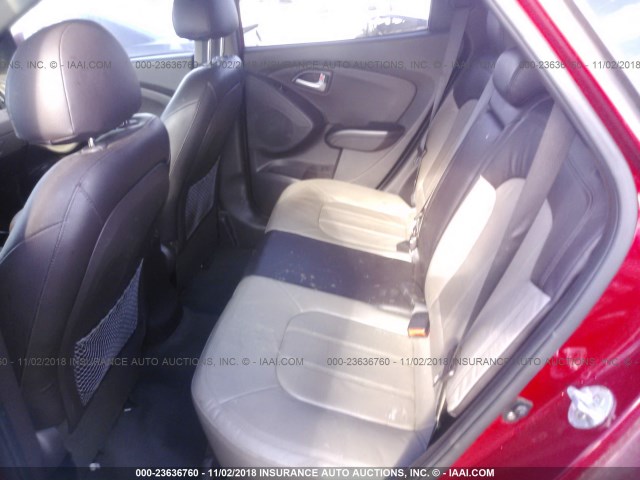 KM8JU3AC5DU585476 - 2013 HYUNDAI TUCSON GLS/LIMITED 红色 照片 8