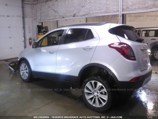 KL4CJESB0JB721702 - 2018 BUICK ENCORE PREFERRED Күміс фото 3