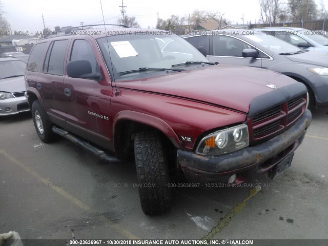 1B4HS28Z9XF692209 - 1999 DODGE DURANGO RED photo 1