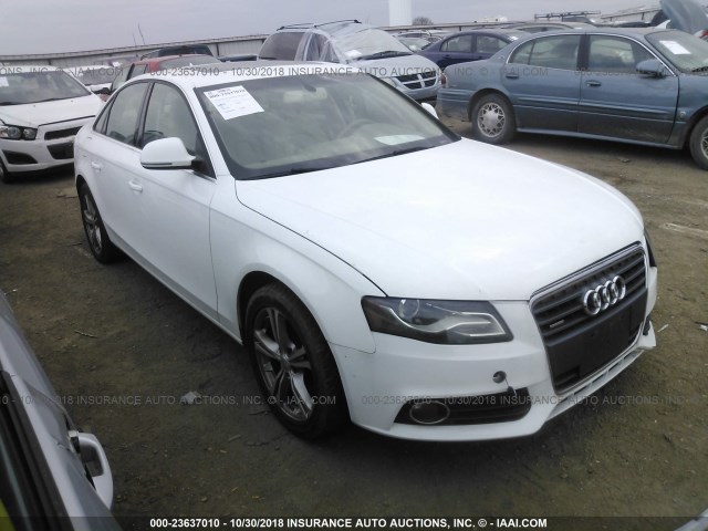 WAUSF78K49N035790 - 2009 AUDI A4 PREMIUM PLUS WHITE photo 1