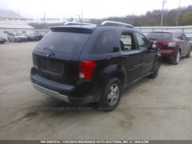 2CKDL63F576085813 - 2007 PONTIAC TORRENT BLACK photo 4