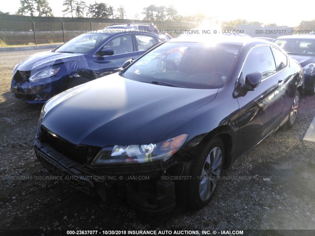 1HGCT1A31EA000868 - 2014 HONDA Accord LX-S BLACK photo 2