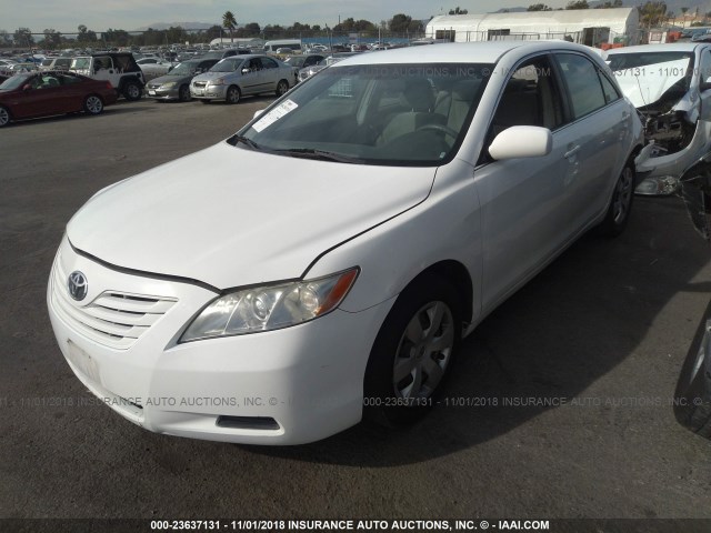 4T1BE46KX9U855977 - 2009 TOYOTA CAMRY SE/LE/XLE WHITE photo 2