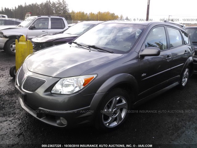 5Y2SL65817Z425038 - 2007 PONTIAC VIBE GRAY photo 2