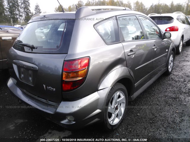 5Y2SL65817Z425038 - 2007 PONTIAC VIBE GRAY photo 4