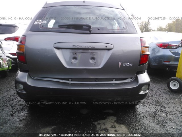 5Y2SL65817Z425038 - 2007 PONTIAC VIBE GRAY photo 6