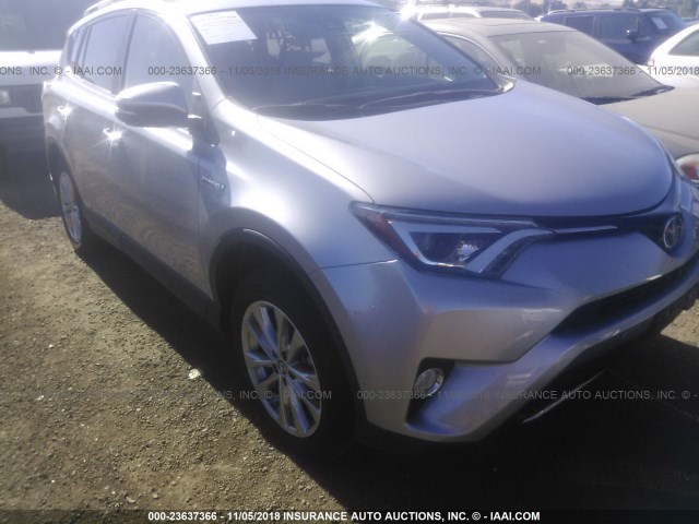 JTMDJREV0JD184423 - 2018 TOYOTA RAV4 HV LIMITED SILVER photo 6