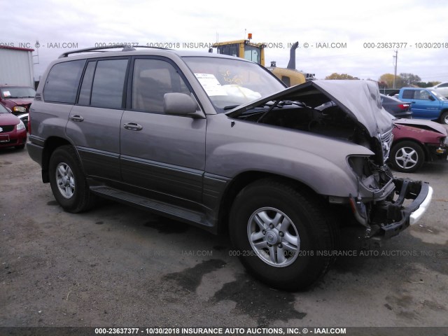 JT6HT00W1X0072583 - 1999 LEXUS LX 470 GRAY photo 1