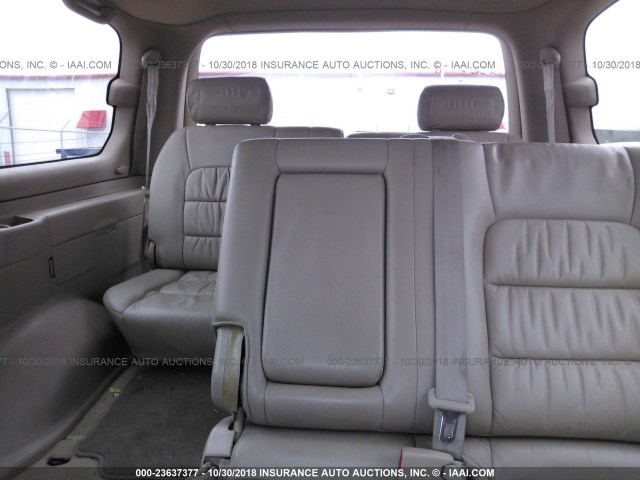 JT6HT00W1X0072583 - 1999 LEXUS LX 470 GRAY photo 8