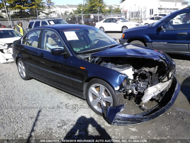 WBAEV53474KM37794 - 2004 BMW 330 I Dark Blue photo 1