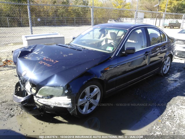 WBAEV53474KM37794 - 2004 BMW 330 I Dark Blue photo 2