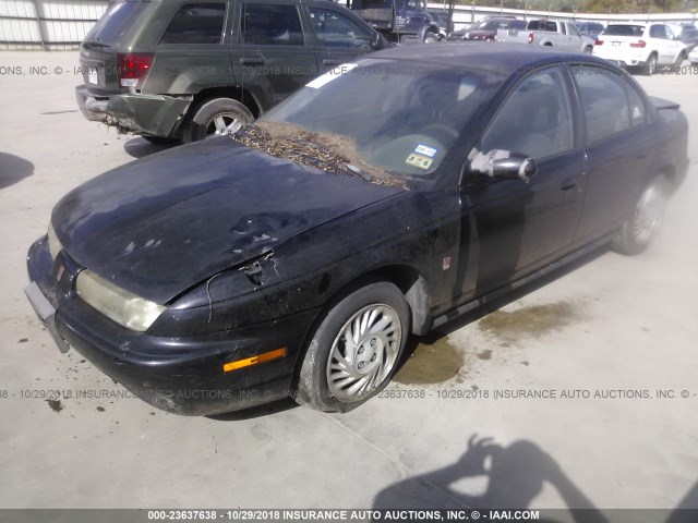 1G8ZK5277XZ316665 - 1999 SATURN SL2 BLACK photo 2