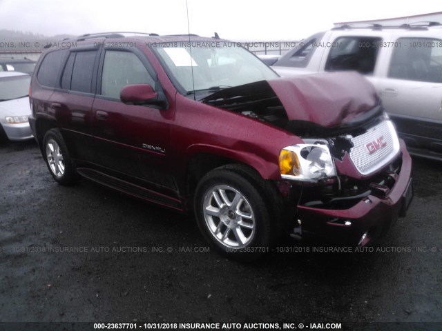 1GKET63M372160102 - 2007 GMC ENVOY DENALI RED photo 1