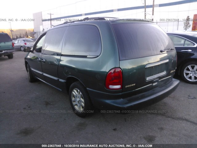 1B4GP54L5VB360725 - 1997 DODGE GRAND CARAVAN LE/ES GREEN photo 3