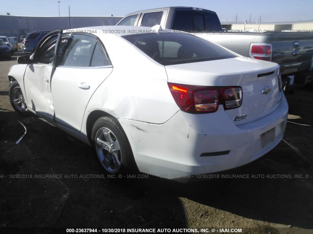 1G11C5SA1DF192698 - 2013 CHEVROLET MALIBU 1LT WHITE photo 3