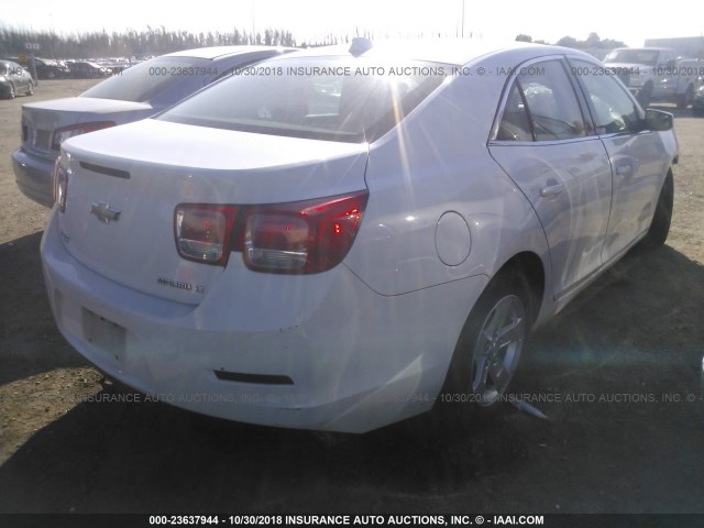 1G11C5SA1DF192698 - 2013 CHEVROLET MALIBU 1LT WHITE photo 4