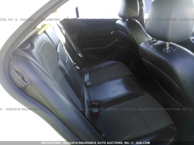 1G11C5SA1DF192698 - 2013 CHEVROLET MALIBU 1LT WHITE photo 8