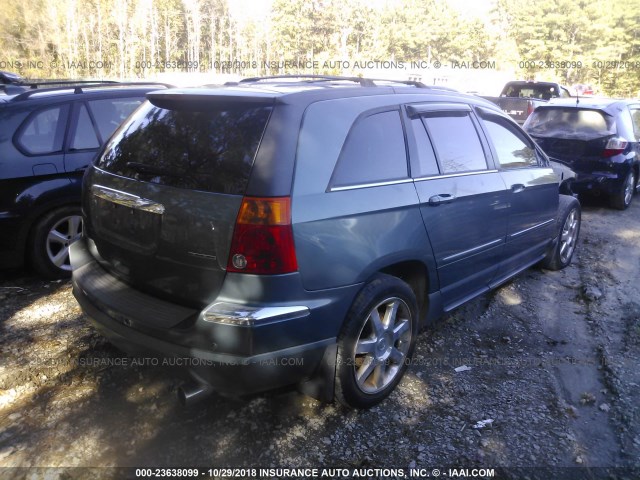 2A8GF78406R684181 - 2006 CHRYSLER PACIFICA LIMITED TEAL photo 4