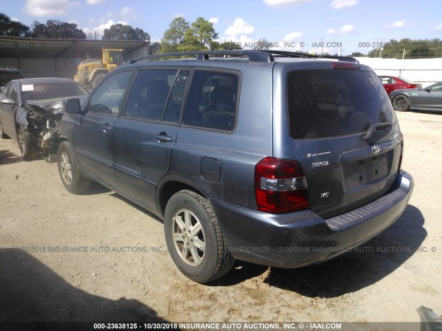 JTEDP21A440039045 - 2004 TOYOTA HIGHLANDER LIMITED TEAL photo 3