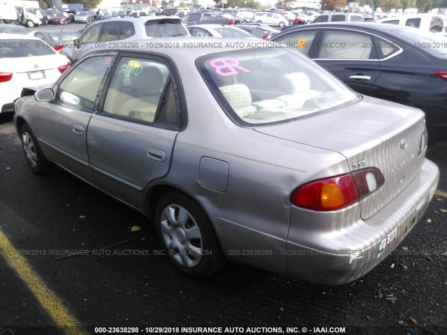 2T1BR18EXWC050035 - 1998 TOYOTA COROLLA VE/CE/LE 金色 照片 3