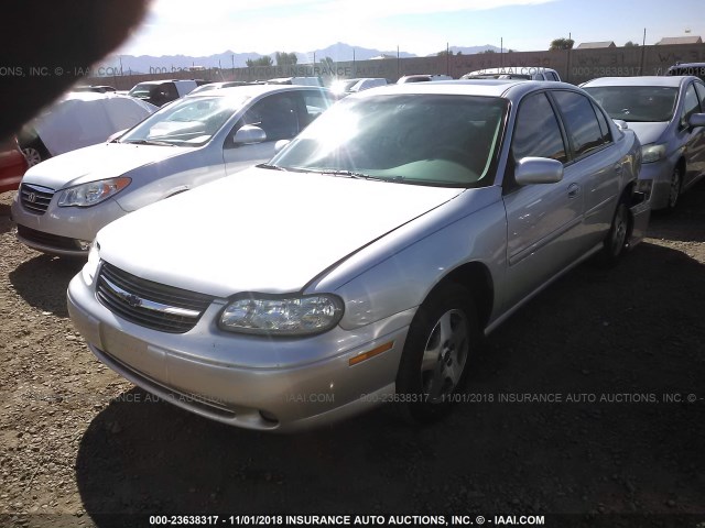 1G1NE52J03M704828 - 2003 CHEVROLET MALIBU LS 银色 照片 2