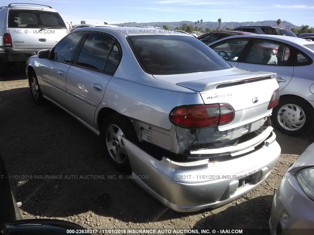 1G1NE52J03M704828 - 2003 CHEVROLET MALIBU LS 银色 照片 3