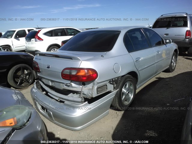 1G1NE52J03M704828 - 2003 CHEVROLET MALIBU LS 银色 照片 4