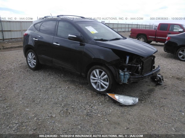 KM8JU3AC5DU590113 - 2013 HYUNDAI TUCSON GLS/LIMITED 黑色 照片 1