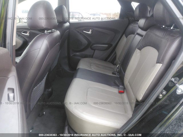 KM8JU3AC5DU590113 - 2013 HYUNDAI TUCSON GLS/LIMITED 黑色 照片 8