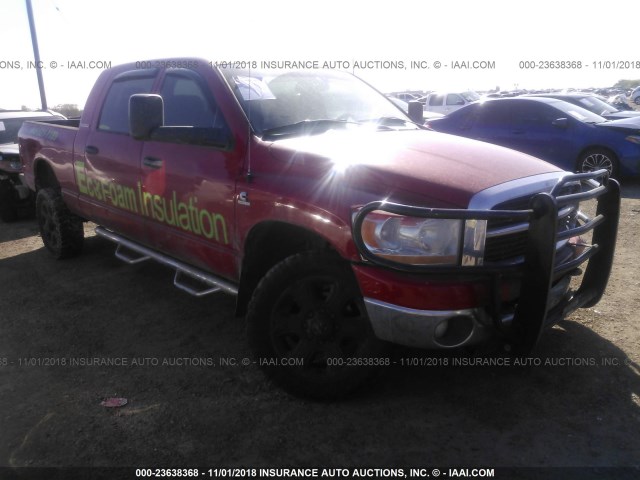 3D7LX39C26G161113 - 2006 DODGE RAM 3500 RED photo 1