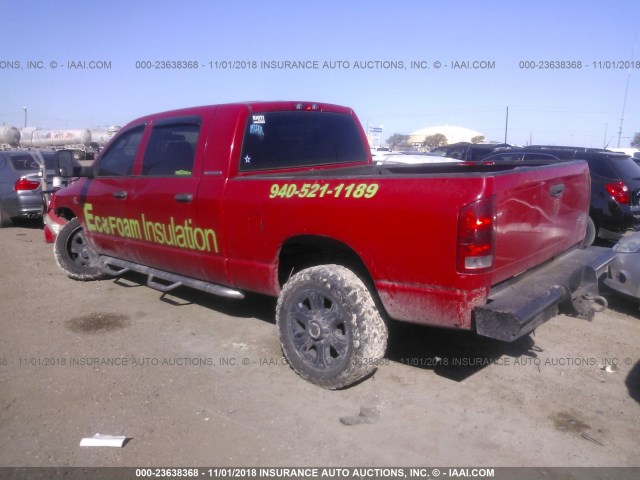 3D7LX39C26G161113 - 2006 DODGE RAM 3500 RED photo 3