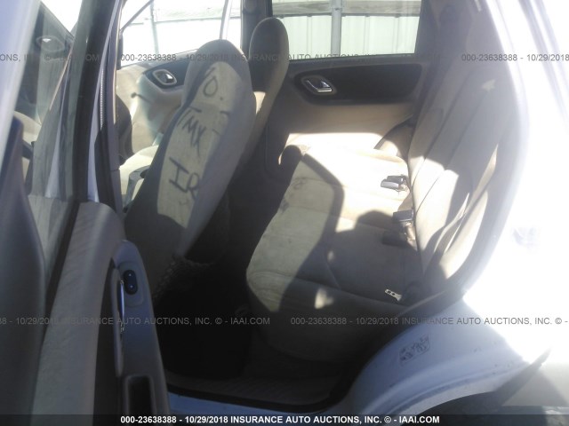 4F2YU09121KM09898 - 2001 MAZDA TRIBUTE LX/ES 白色 照片 8