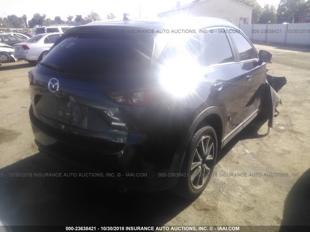 JM3KFACM1J1336769 - 2018 MAZDA CX-5 TOURING BLUE photo 4