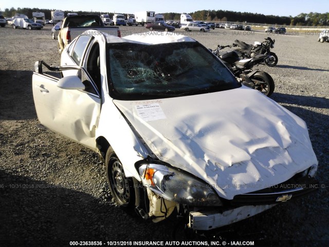 2G1WS553281256279 - 2008 CHEVROLET IMPALA POLICE WHITE photo 6