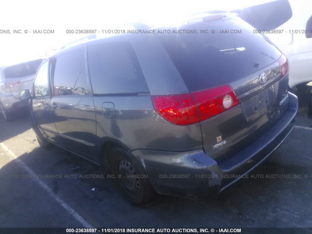 5TDKK4CC1AS322421 - 2010 TOYOTA SIENNA CE/LE BLUE photo 3