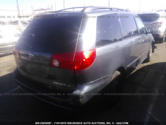 5TDKK4CC1AS322421 - 2010 TOYOTA SIENNA CE/LE BLUE photo 4