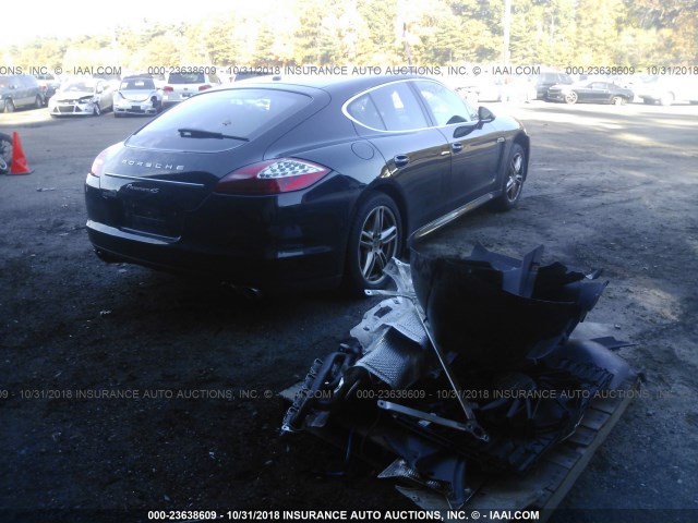 WP0AB2A77CL060415 - 2012 PORSCHE PANAMERA S/4 BLACK photo 4