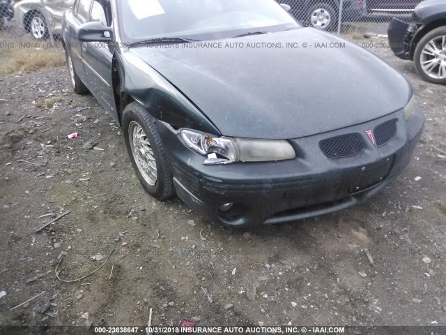 1G2WK52J9YF325685 - 2000 PONTIAC GRAND PRIX SE1 GREEN photo 6