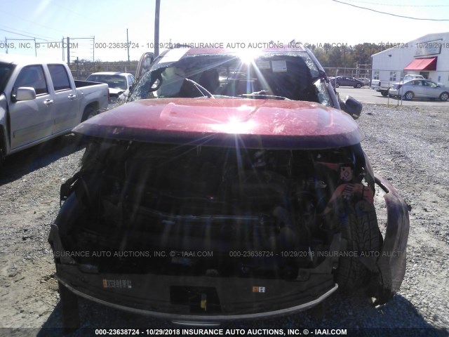 1FM5K8D86FGA38312 - 2015 FORD EXPLORER XLT RED photo 6