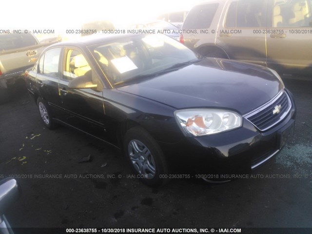 1G1ZS51F96F255097 - 2006 CHEVROLET MALIBU LS 黑色 照片 1
