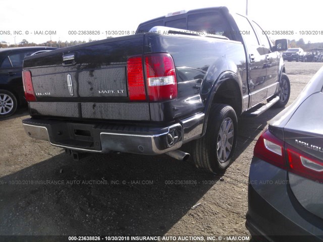 5LTPW16516FJ09768 - 2006 LINCOLN MARK LT BLACK photo 4