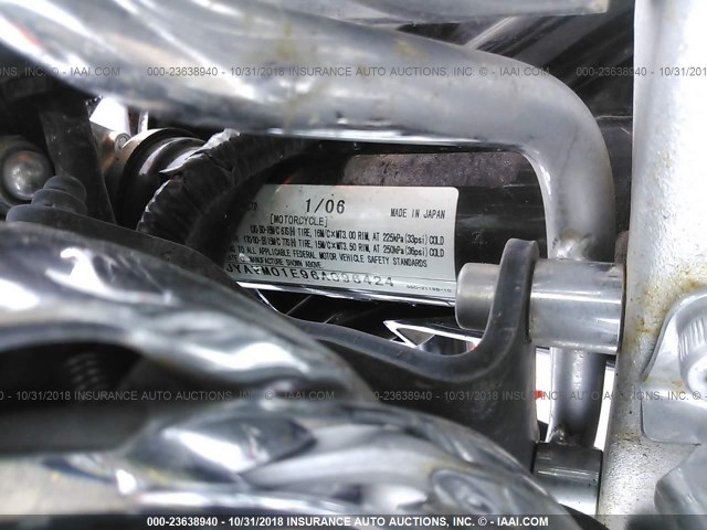 JYAVM01E96A096424 - 2006 YAMAHA XVS65 A GRAY photo 10