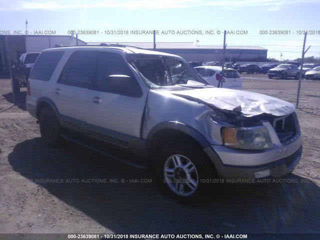 1FMRU15W24LB49802 - 2004 FORD EXPEDITION XLT SILVER photo 1